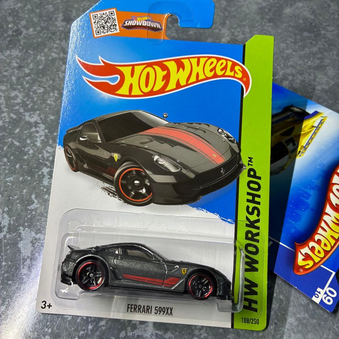 レア　ホットウィール　フェラーリ599XX 512Ｍラフェラーリ 3台セット