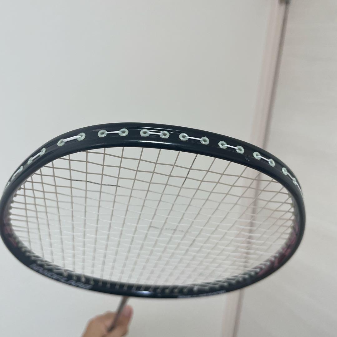 廃盤希少YONEX ヨネックスナノフレア200バドミントンラケット 純正ケース付