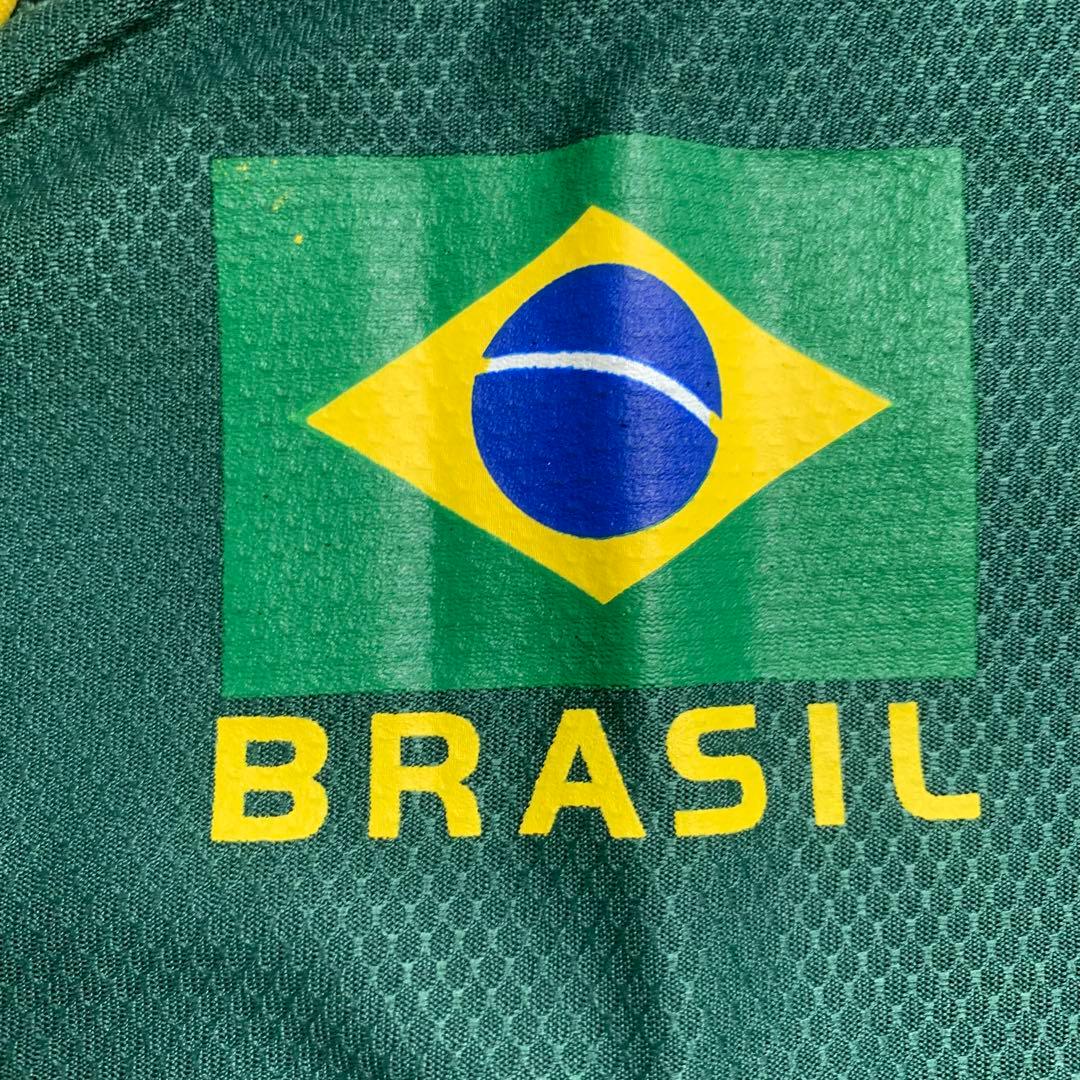 00s 未使用 タグ付 Olympikus バレーボール ブラジルゲームシャツ