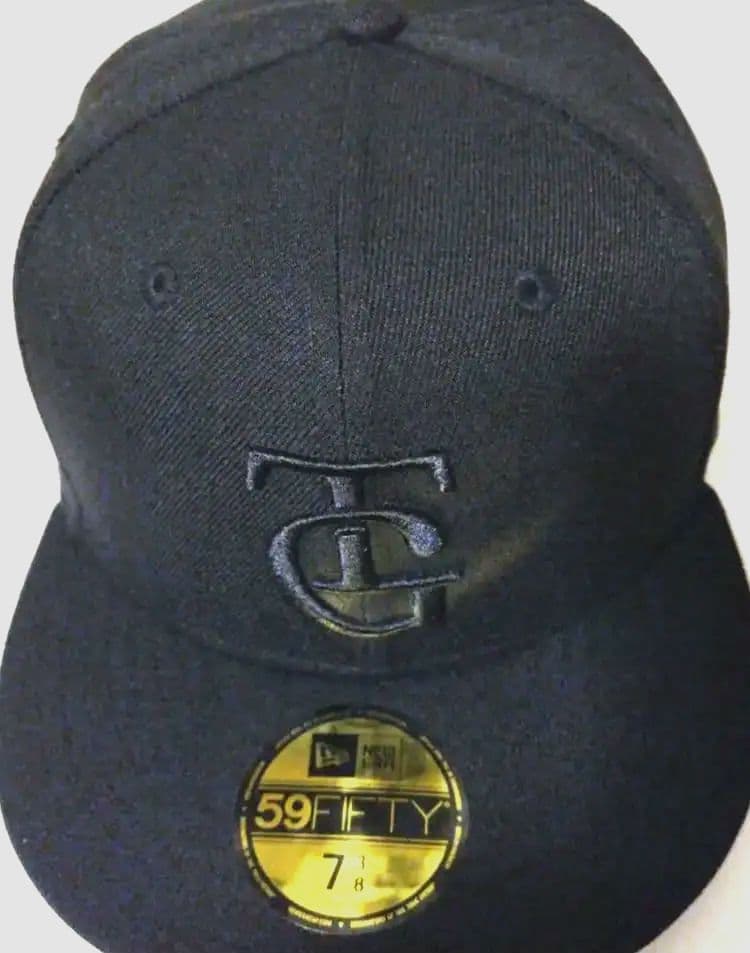 読売ジャイアンツ ビジター TG 59FIFTY 7 3/8 オールブラック