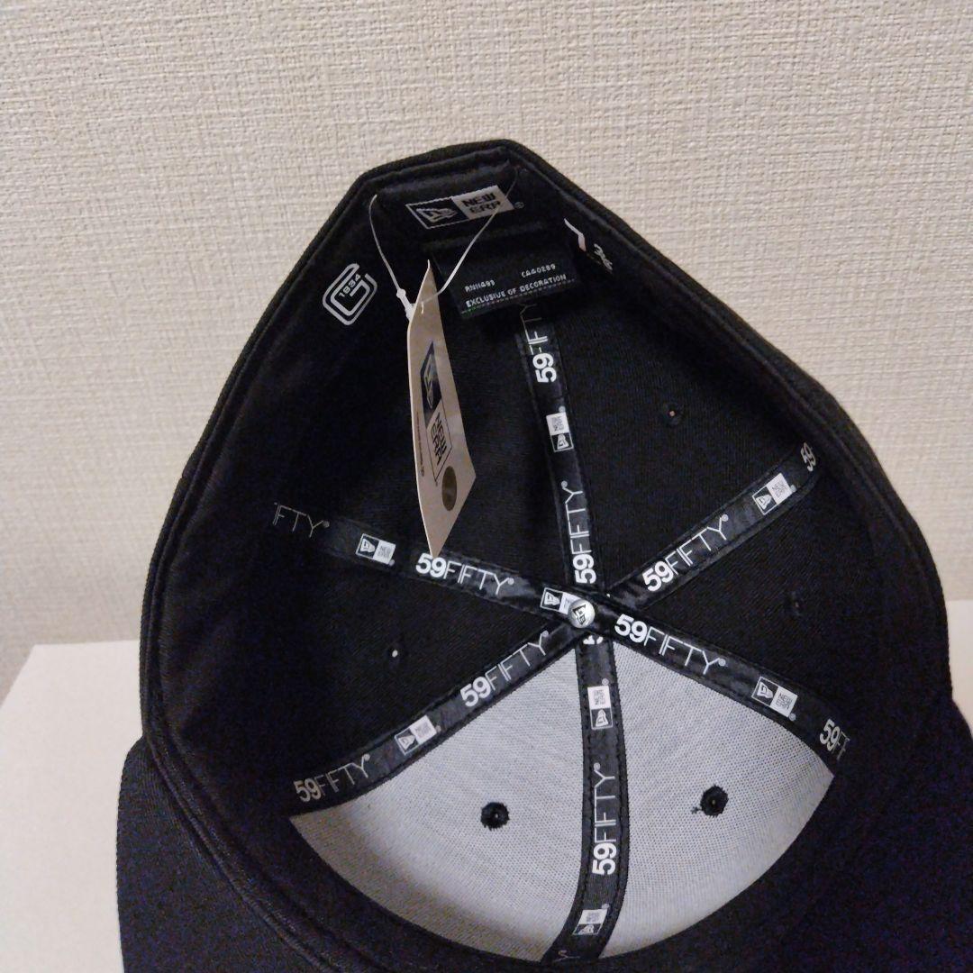 読売ジャイアンツ ビジター TG 59FIFTY 7 3/8 オールブラック