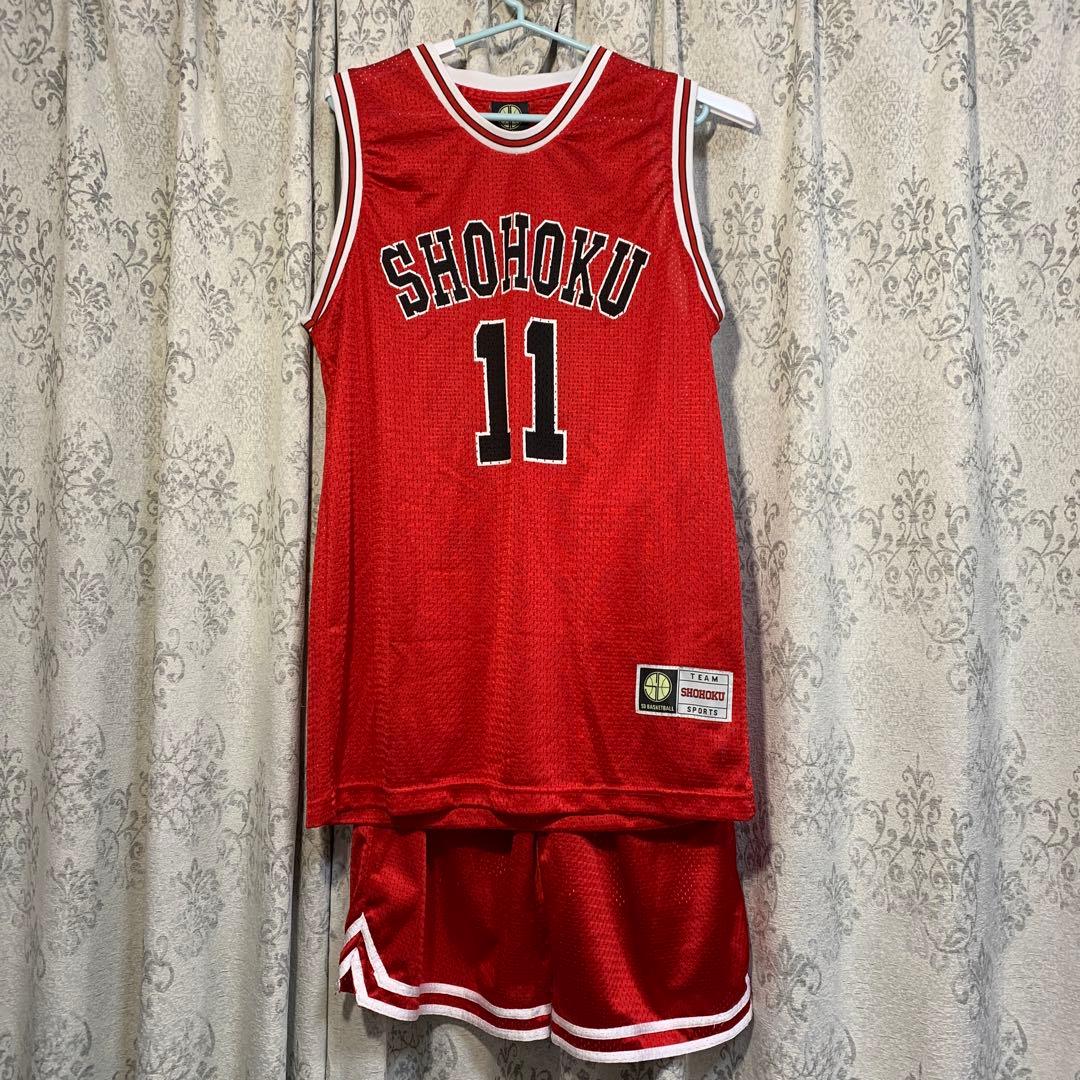 スラムダンク 流川楓ユニフォーム〔11番〕　SHOHOKU セット売り