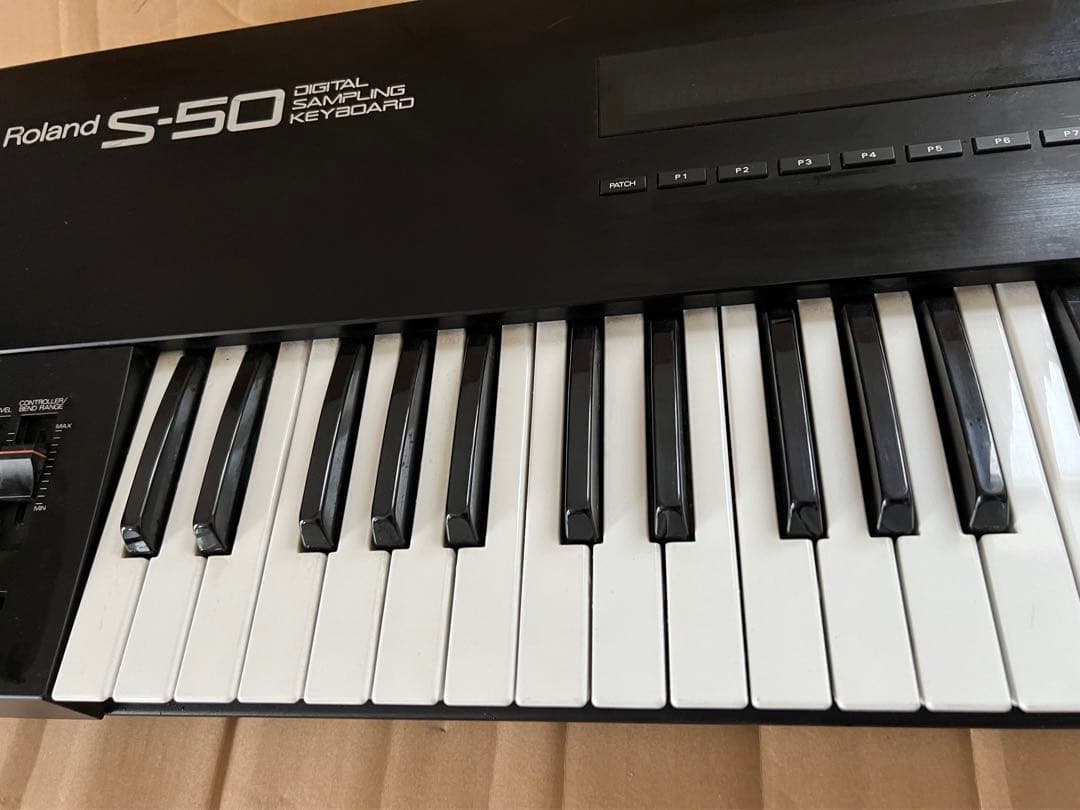 鍵盤楽器 Roland S-50 Digital Sampling Keyboard