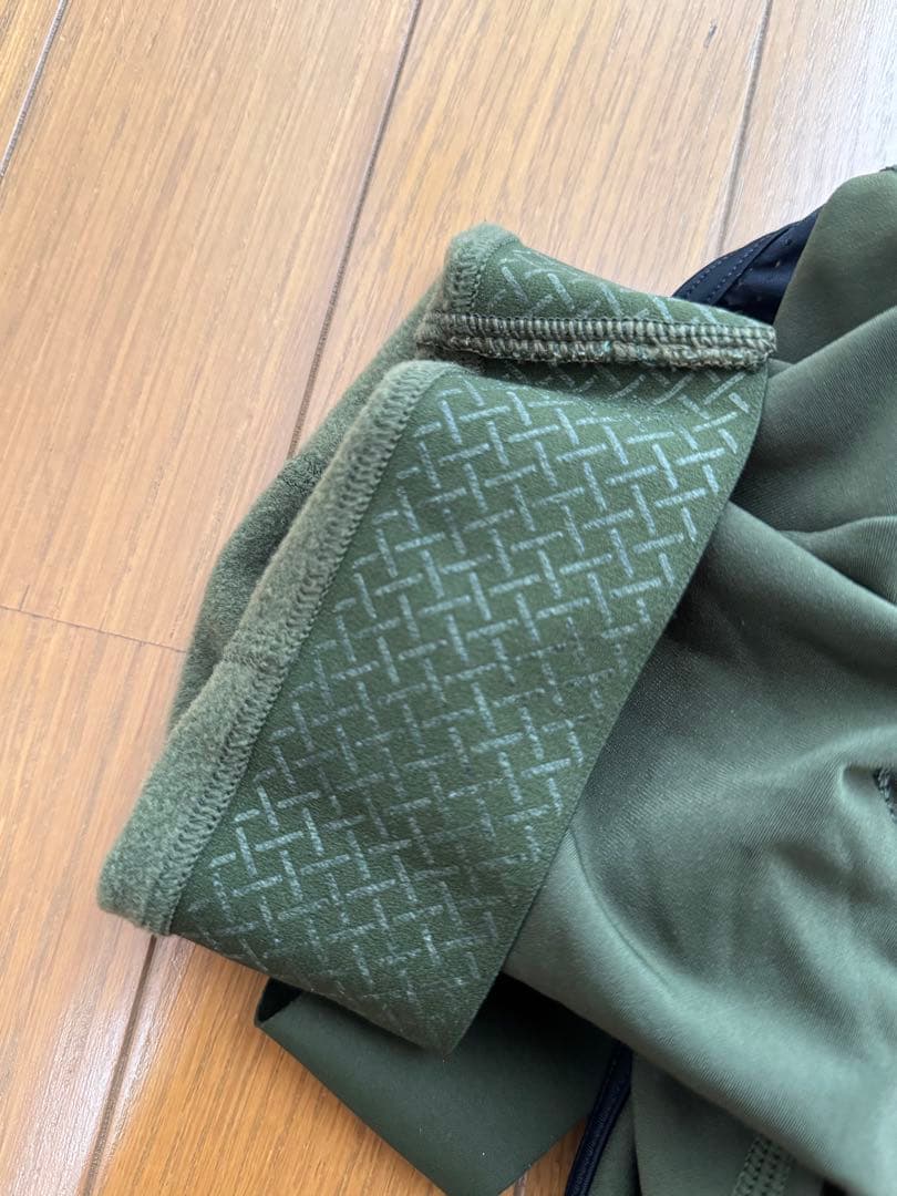 PAS NORMAL STUDIOS ビブタイツ オリーブグリーン　秋、冬用