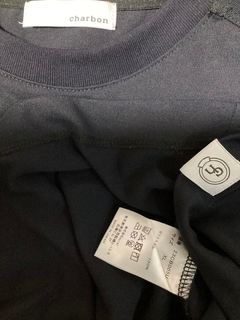 charbon running シャルボン 23SS ドライビッグTシャツ XL