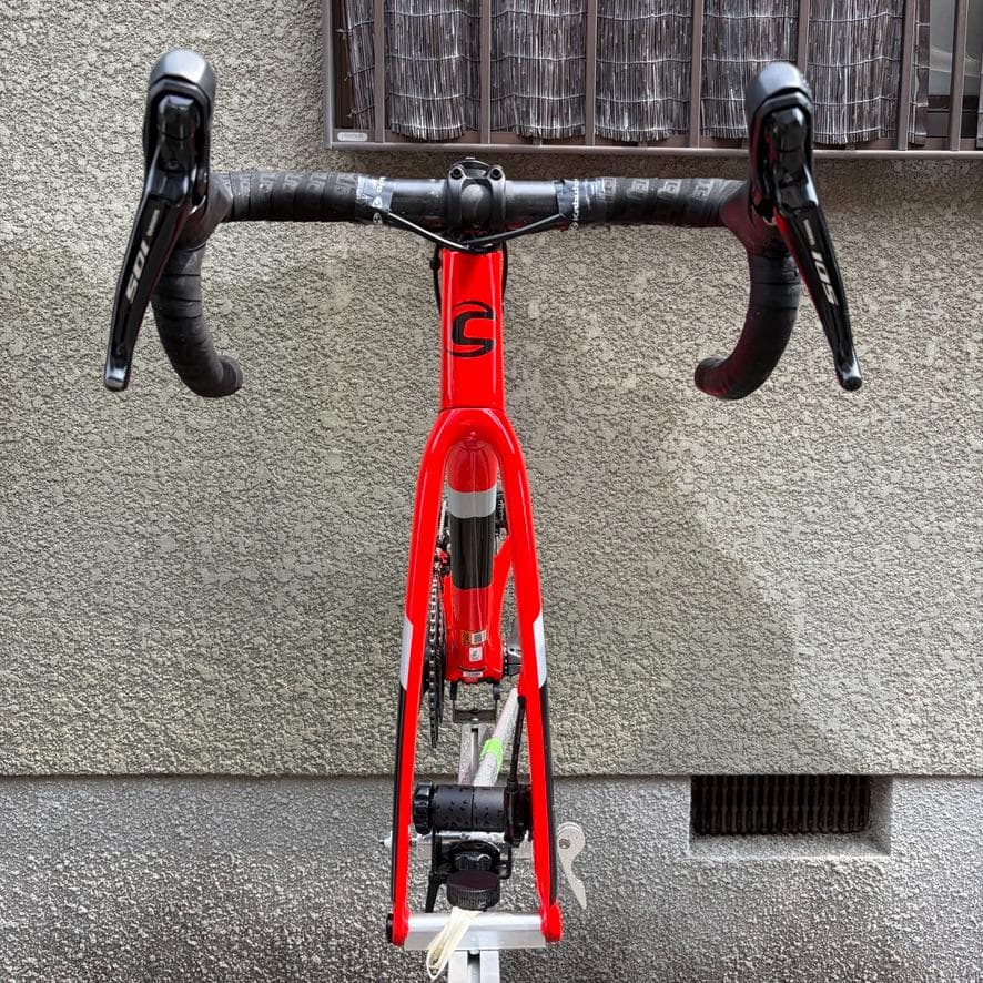 SuperSix evo gen3 red フレームコンポセット
