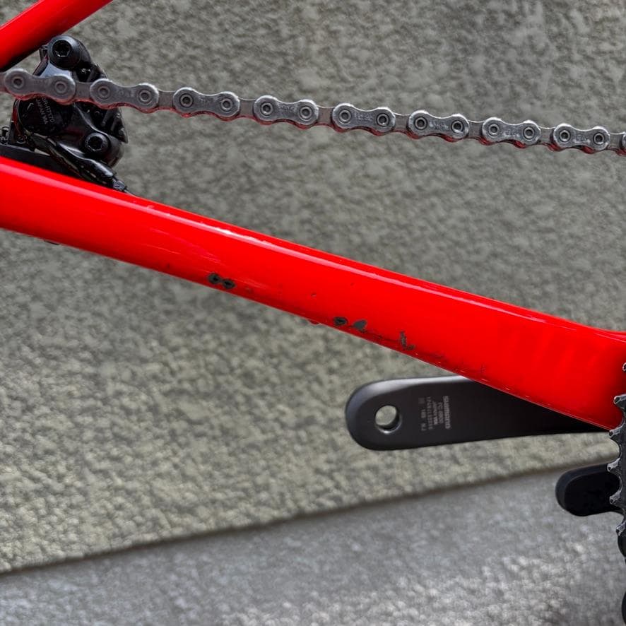 SuperSix evo gen3 red フレームコンポセット