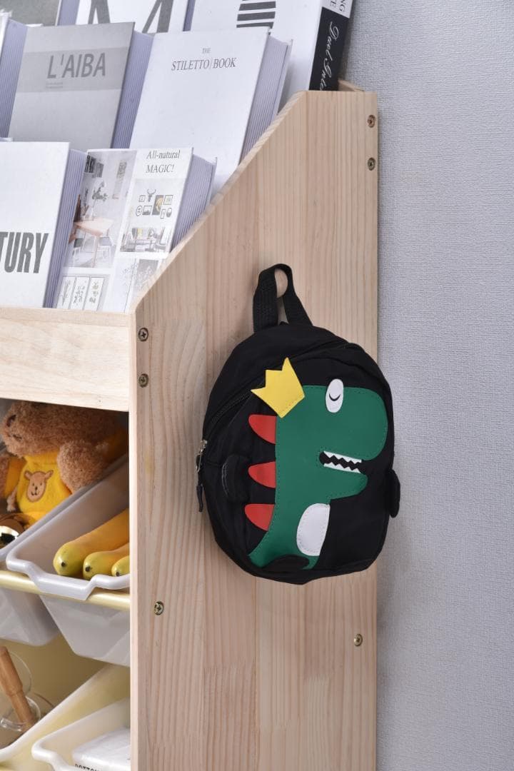絵本棚　絵本ラック おもちゃ おもち収納 収納 天然木　引き出し　玩具箱　ラック