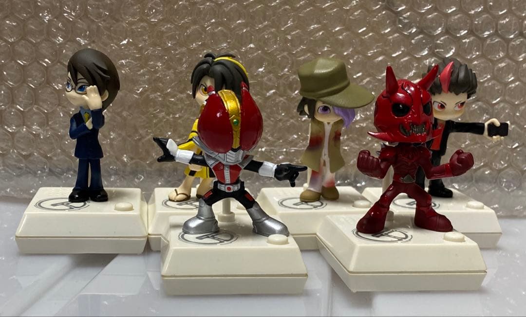 仮面ライダー電王 ちびボイス フィギュア 良太郎 モモタロス ウラタロス ソード