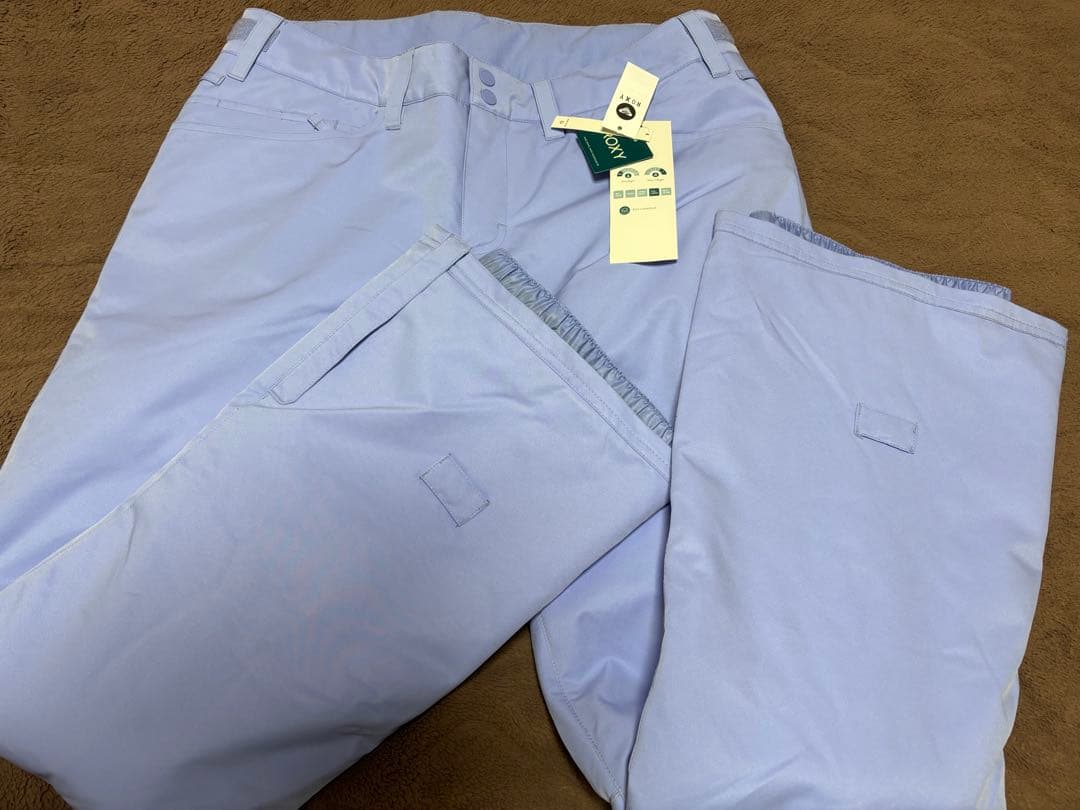✨新品未使用タグ付き✨ROXYロキシー スノーボードウェア 紫 ライトブルーXL