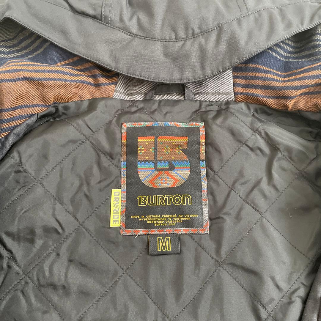 BURTON スノーボード　ジャケット Mサイズ