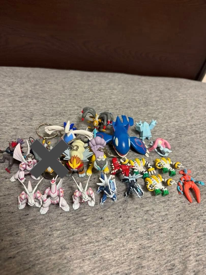 ポケモン伝説幻フィギュアキーホルダー多数