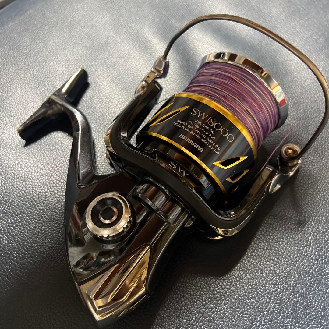 SHIMANO SW18000 スピニングリール　7点