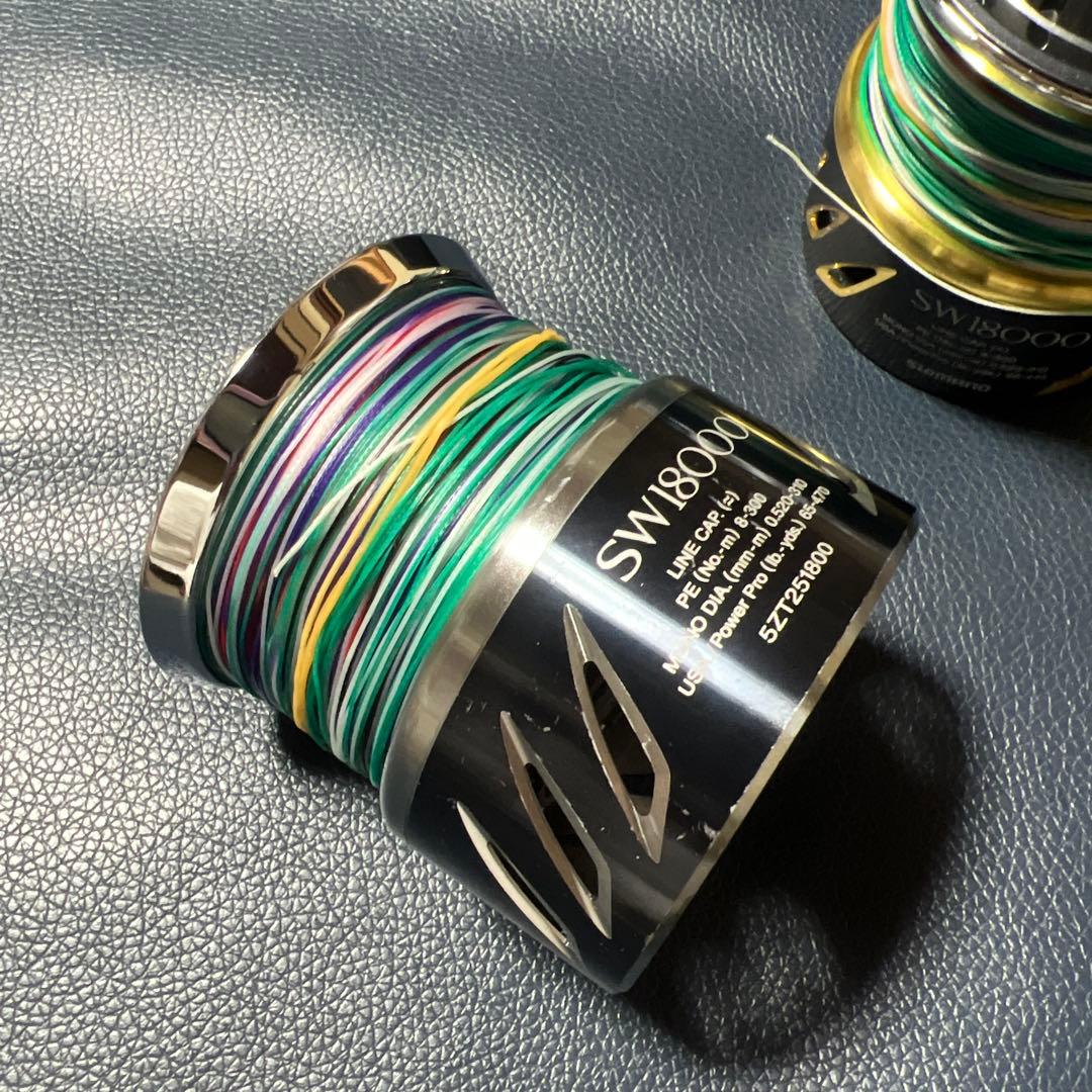 SHIMANO SW18000 スピニングリール　7点