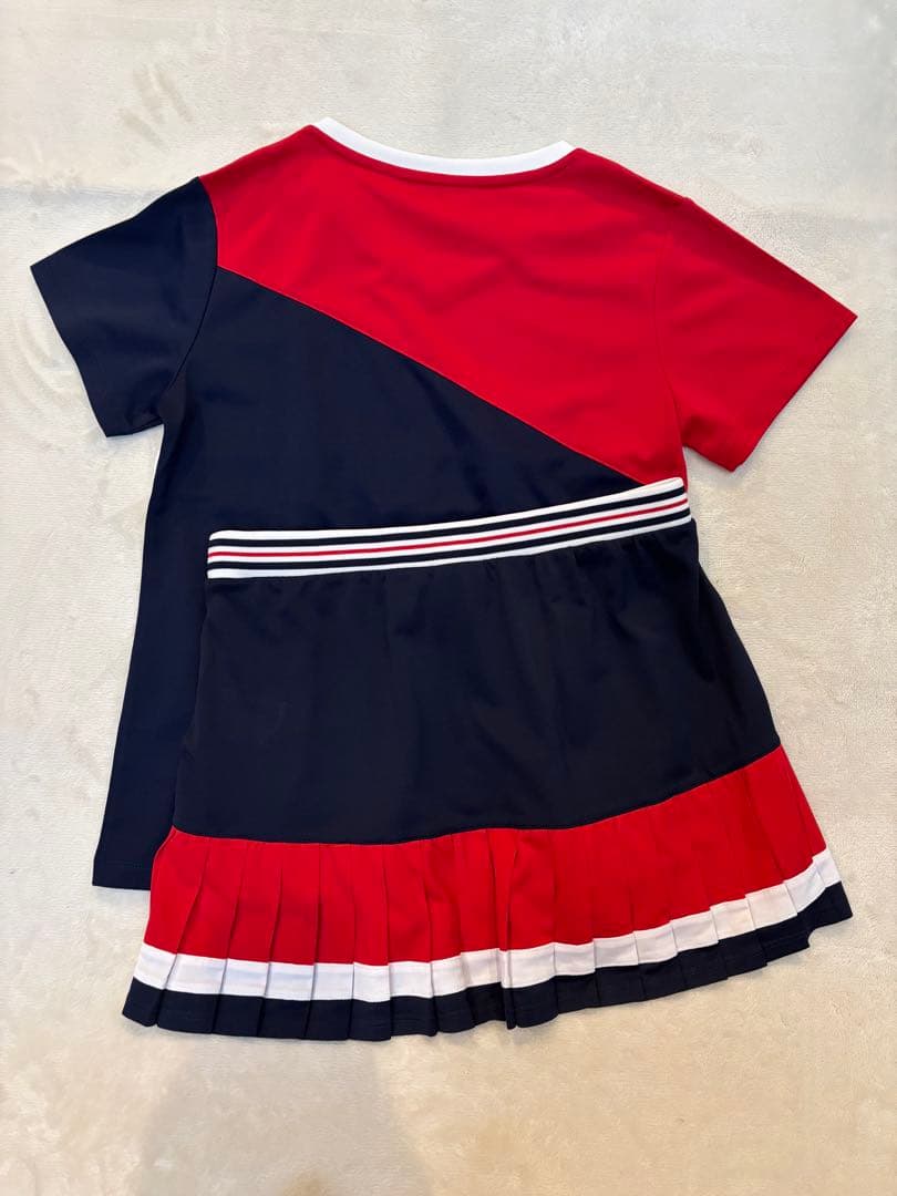 フィラ　FILA テニスウェア　ゲームシャツ　プリーツスコート　セットアップ