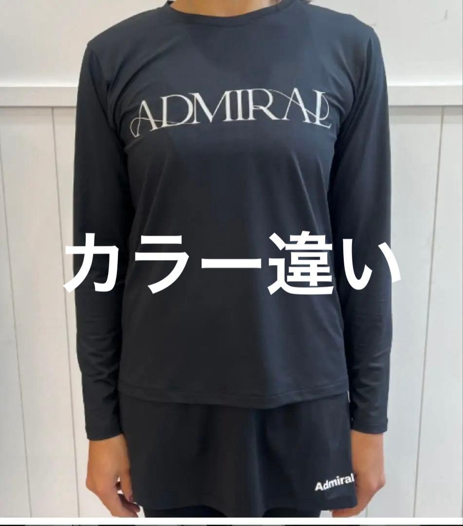 ADMRIAL ♡【新品未使用】セリフロゴプラクティスロンTブラック L