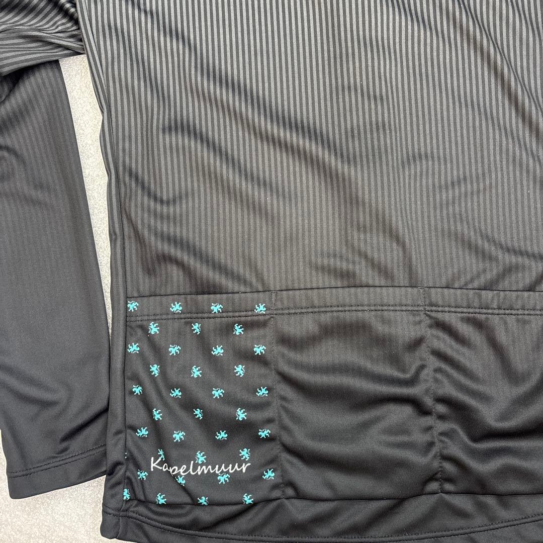 【新品】Kapelmuur ストライプ長袖サイクルジャージ