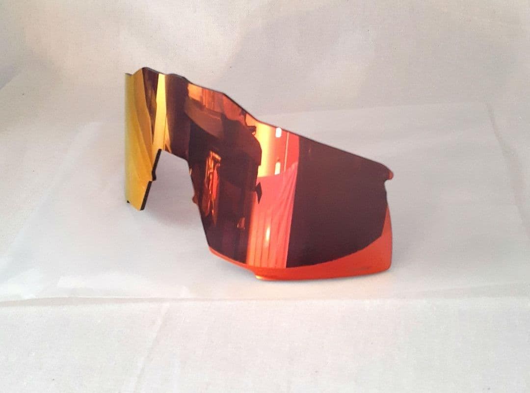 100% Speedcraft 交換レンズ HiPER レッド ワンハンドレッド