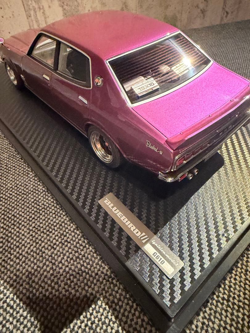 ミニカー IG3171 Bluebird U 2000GTX G610 Purple