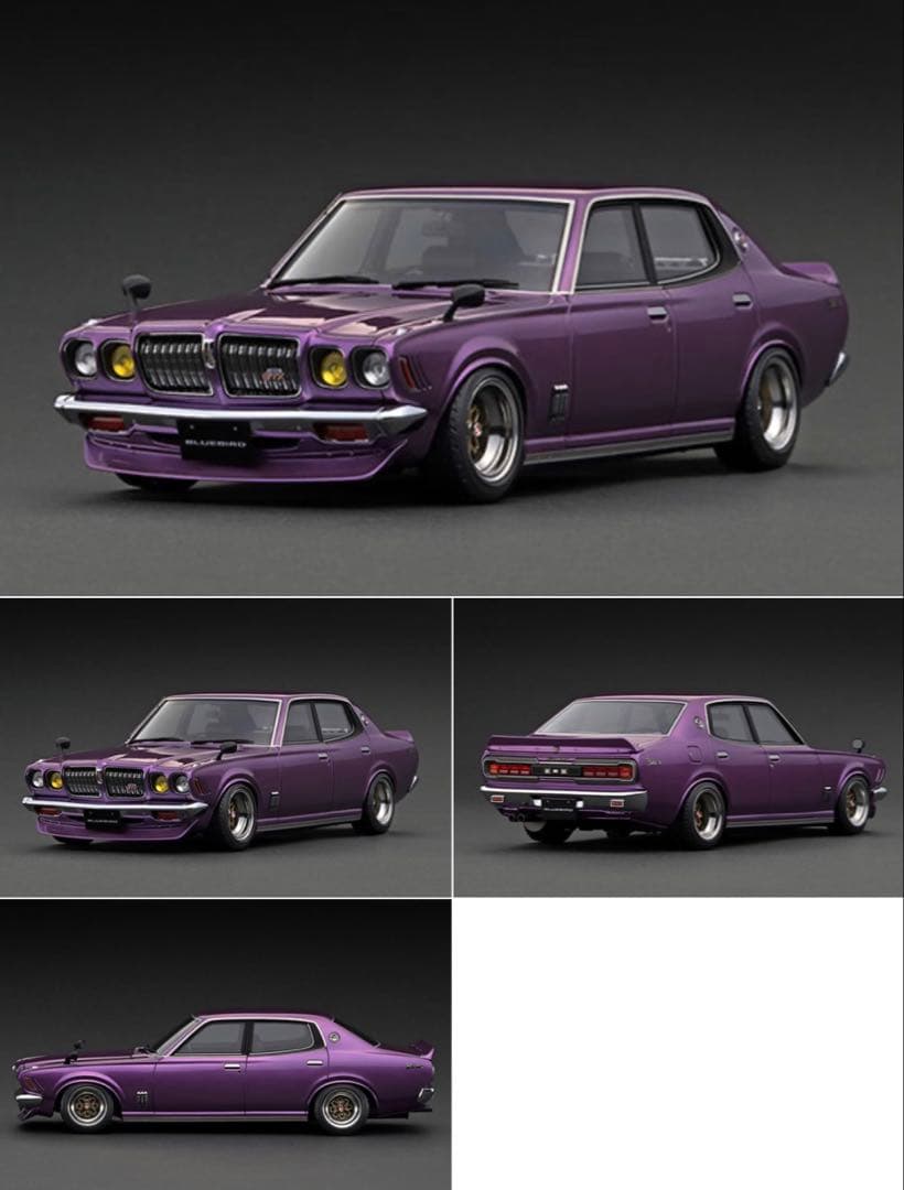 ミニカー IG3171 Bluebird U 2000GTX G610 Purple