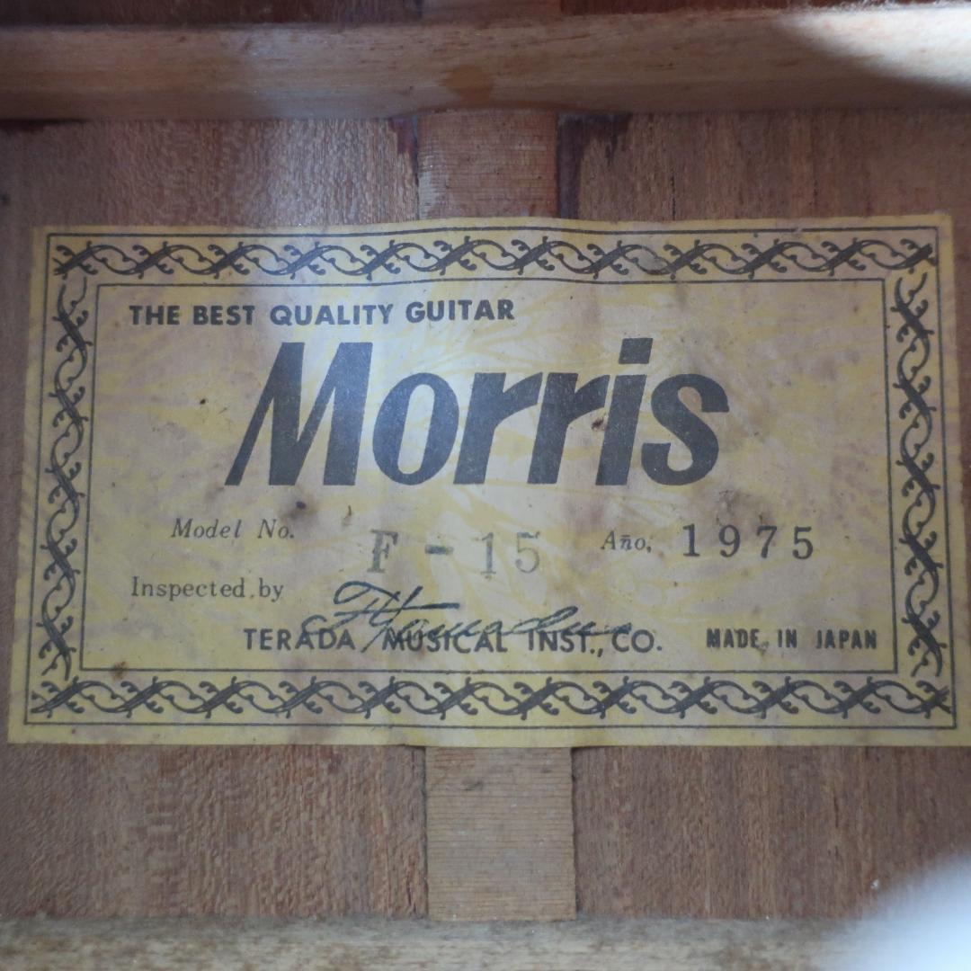 1975 Morris F-15 アコースティックギター