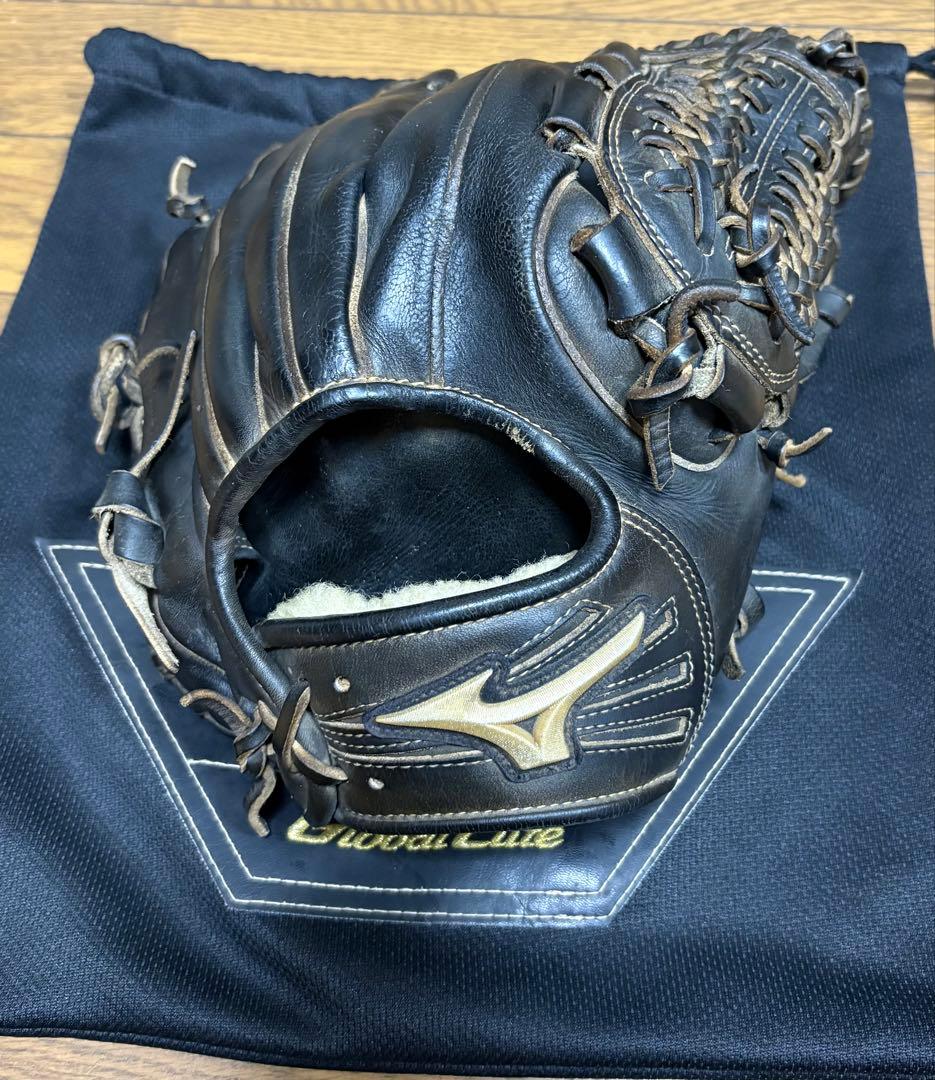 Mizuno Global Elite 硬式グローブ 黒