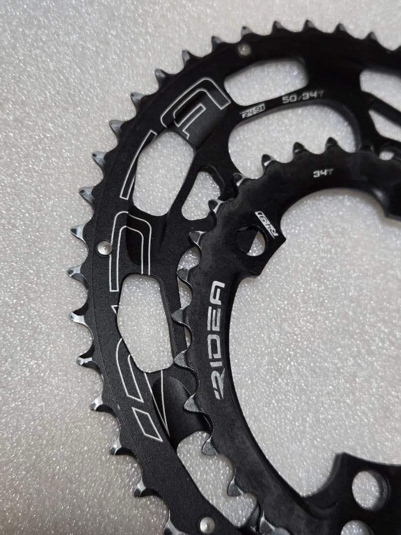 RIDEA 楕円チェーンリング 50-34 W3(±3)　シマノ