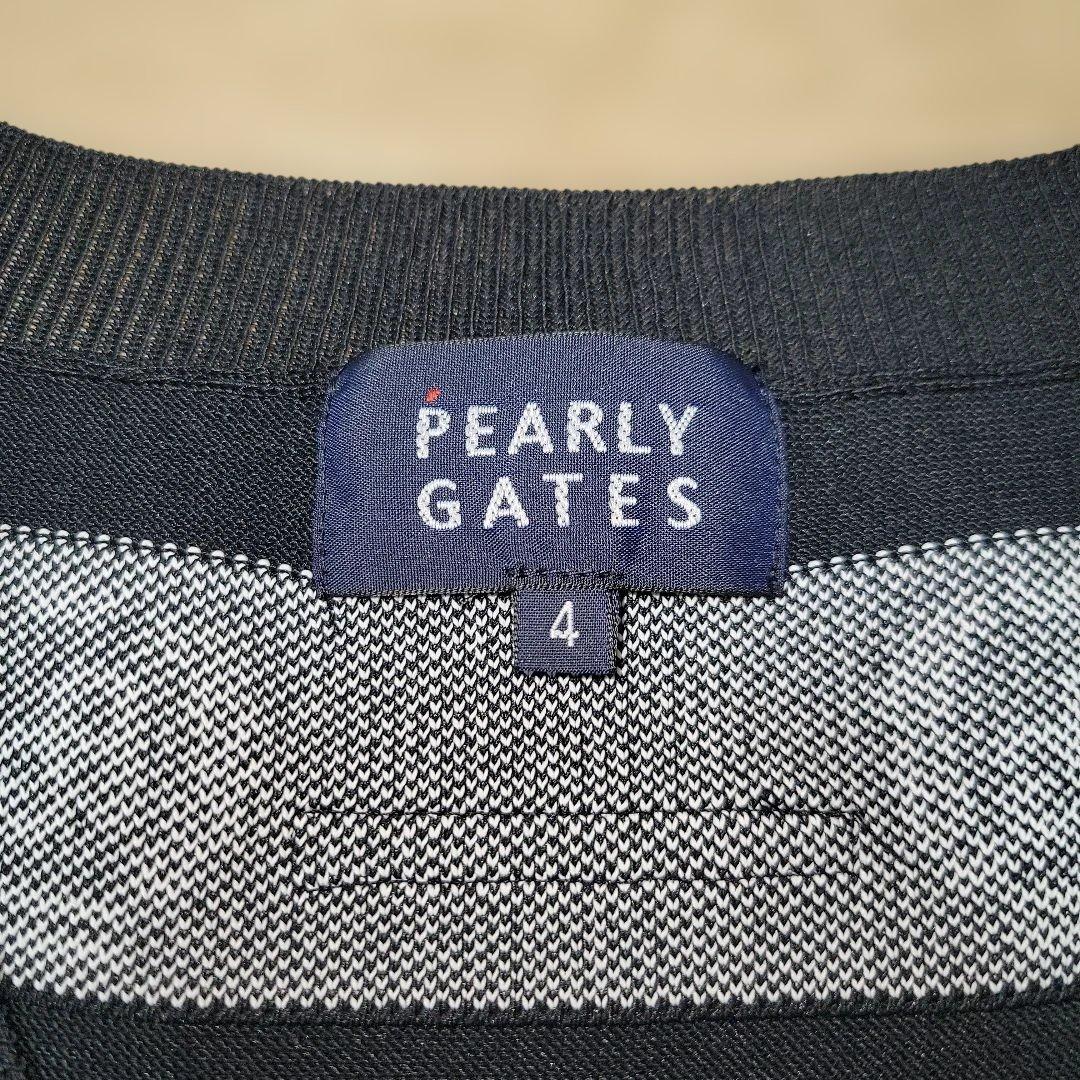 サイズ4　PEARLY GATES　パーリーゲイツ　Vネックニットベスト