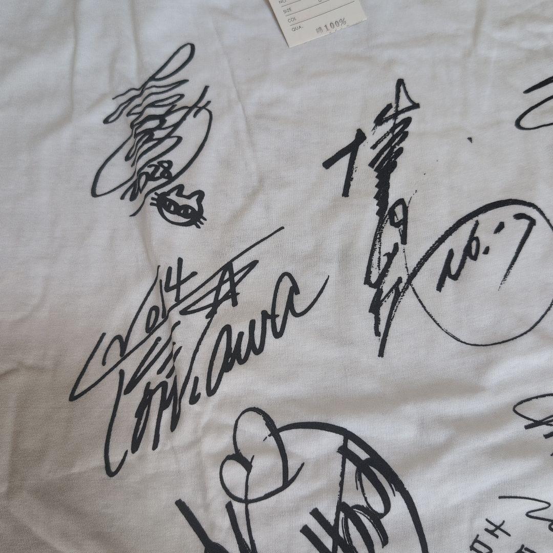 HIP'S ROAD　おニャン子クラブ　プリントサイン入り　Tシャツ　当時物！