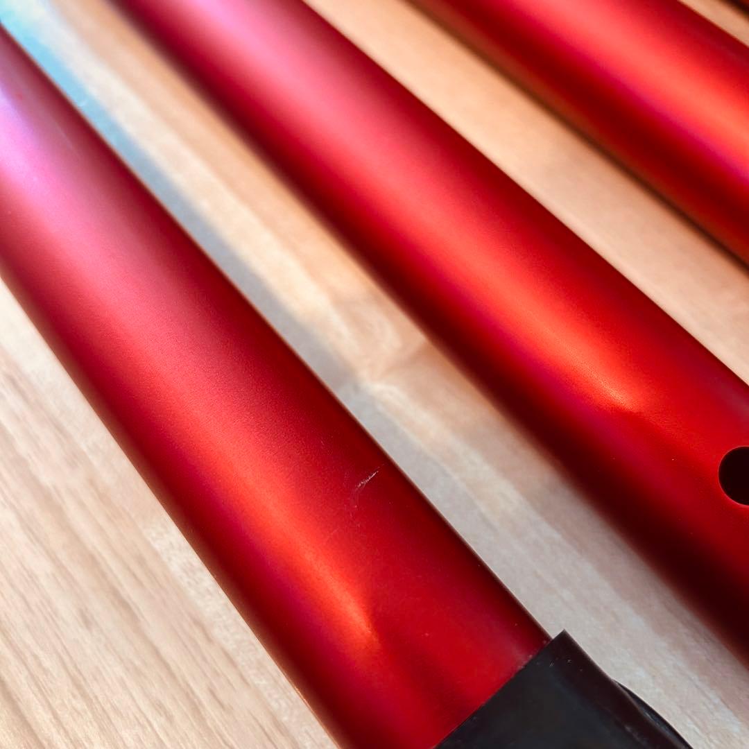★良品★スノーピーク　ウイングポール　レッド　280cm 2セット