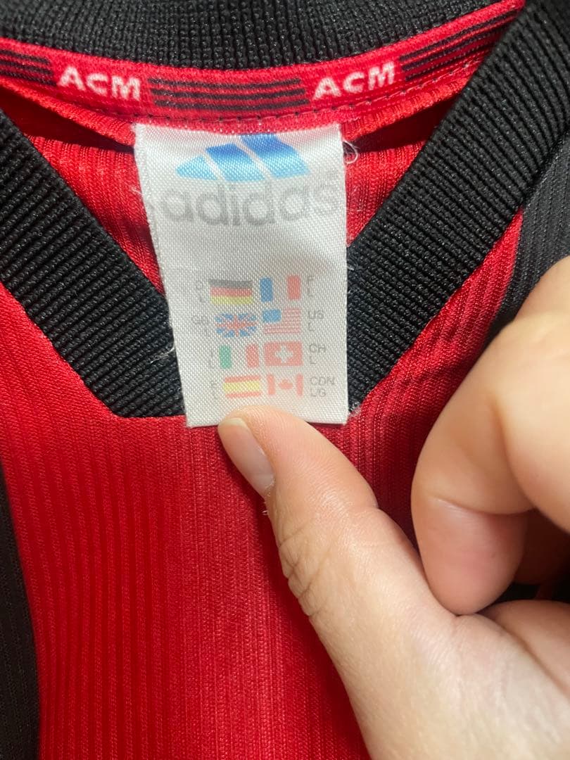 ACミラン adidas シャツ Mサイズ