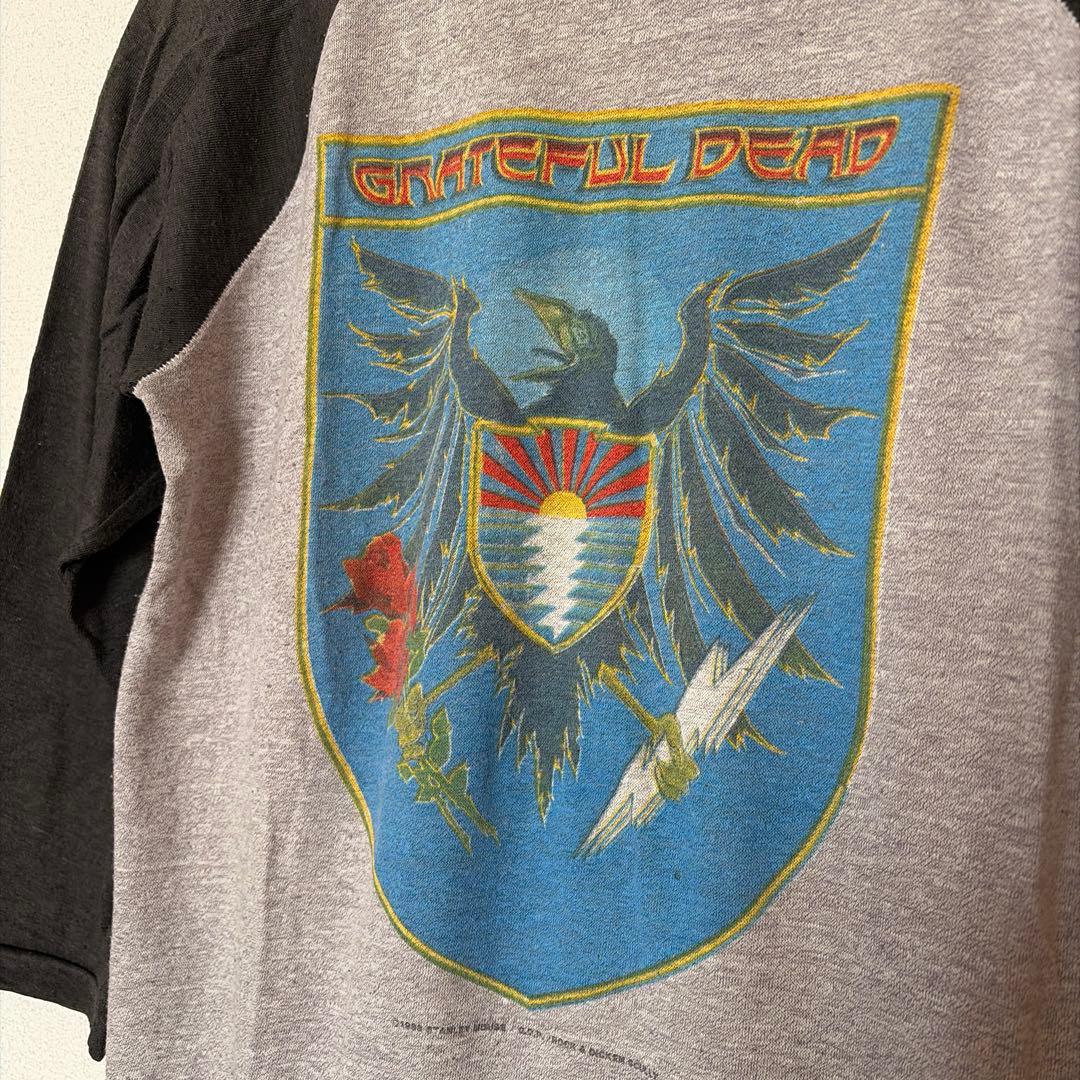 【古着1983年ヴィンテージ】Grateful Deadラグラン(サイズ小さめ)