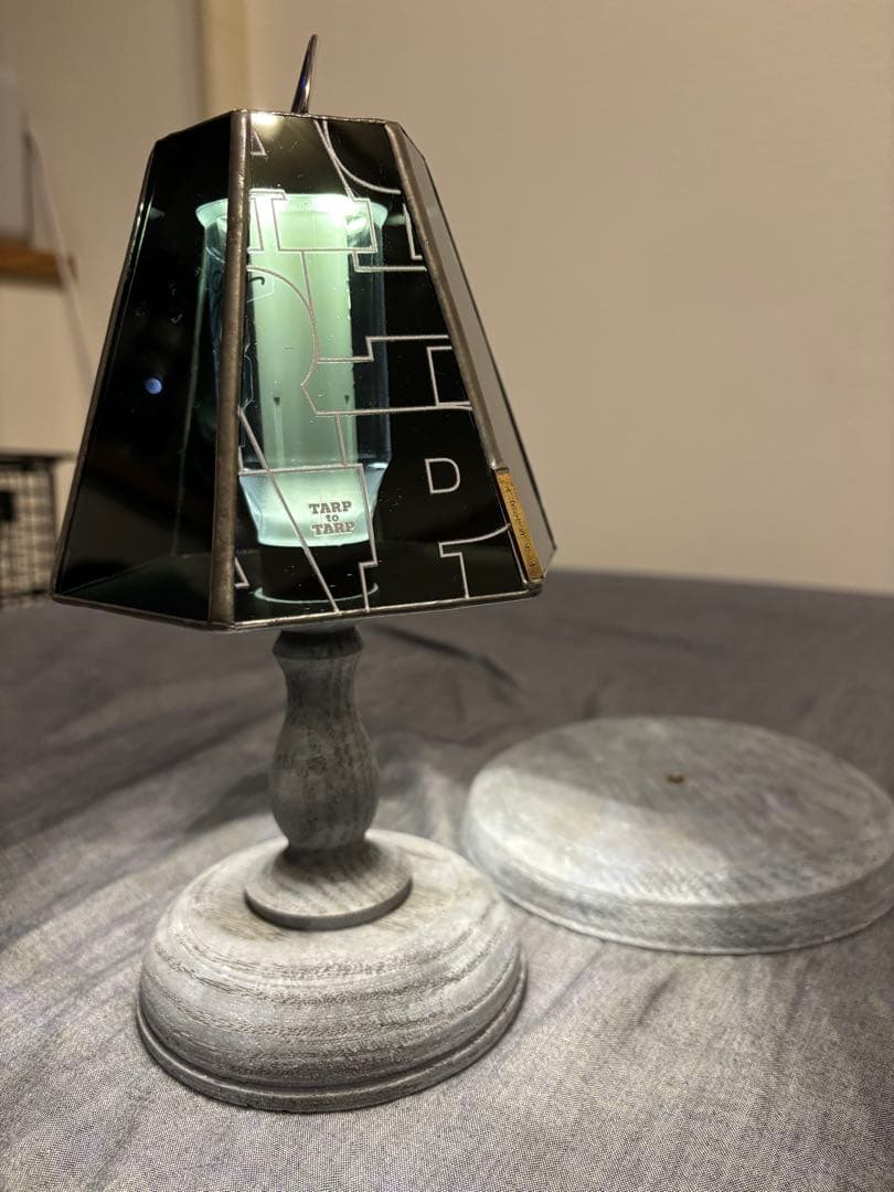 【新品】TARPtoTARP GLASS SHADE & WOOD STAND