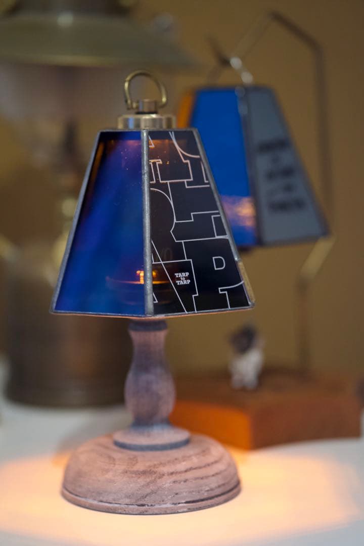【新品】TARPtoTARP GLASS SHADE & WOOD STAND