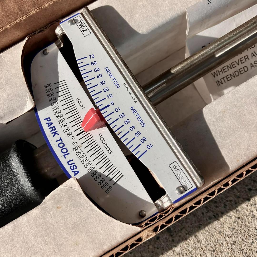 Park Tool TW-1＆２トルクレンチ　30年前の工具新品