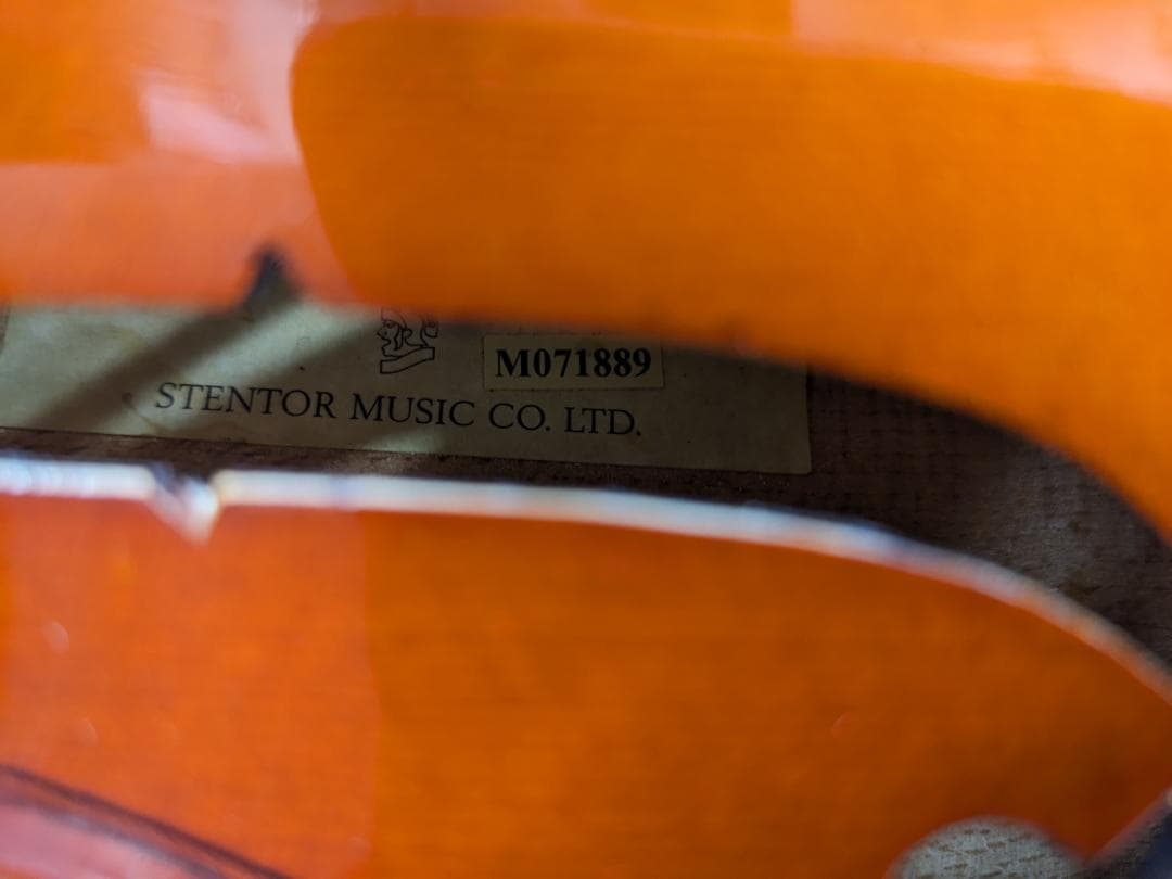 STENTOR ビオラ 本体 弓　ケース付き