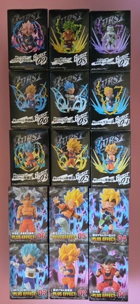 【未開封品】ドラゴンボール超ワールドコレクタブルフィギュア15点コンプリート