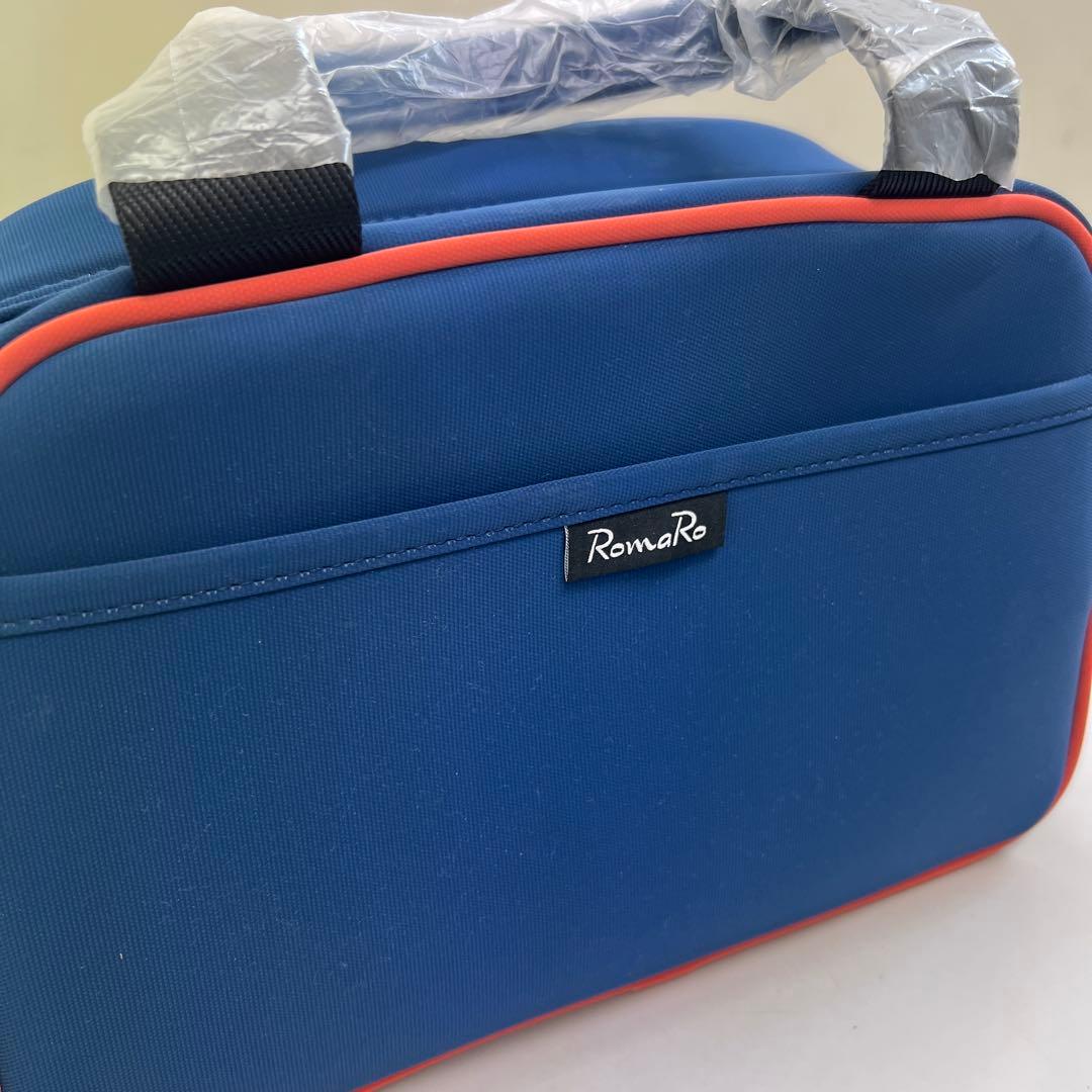 ★新品★Romaro ゴルフバッグ 青色 ロゴ入り