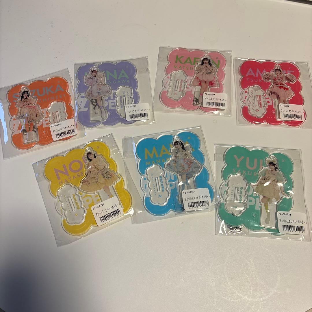 FRUITS ZIPPER ちょめでた衣装 アクリルスタンドセット