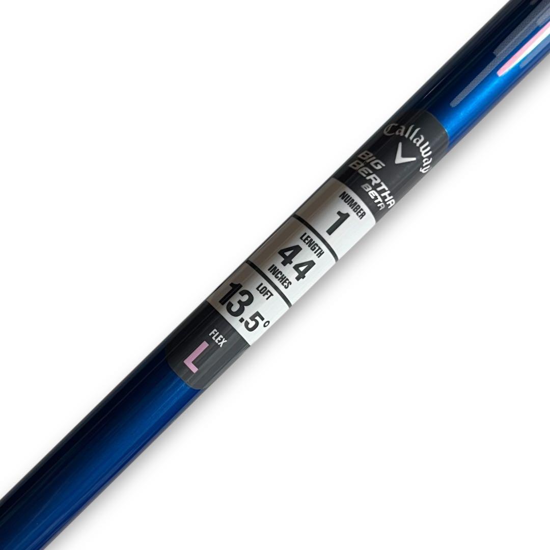 美品 キャロウェイ BIG BERTHA BETA レディース ドライバー L
