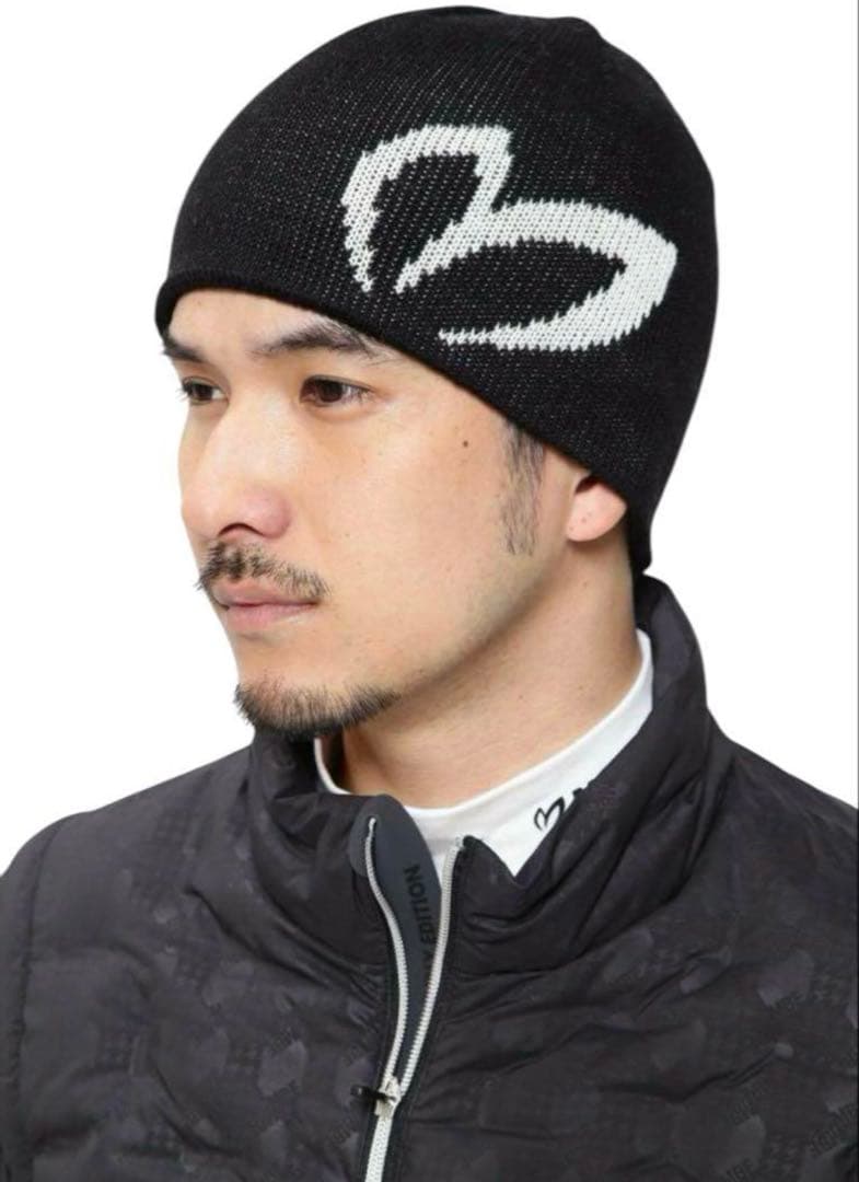 新品 マスターバニー 3WAYニットキャップ ニット帽 サンバイザー グレー