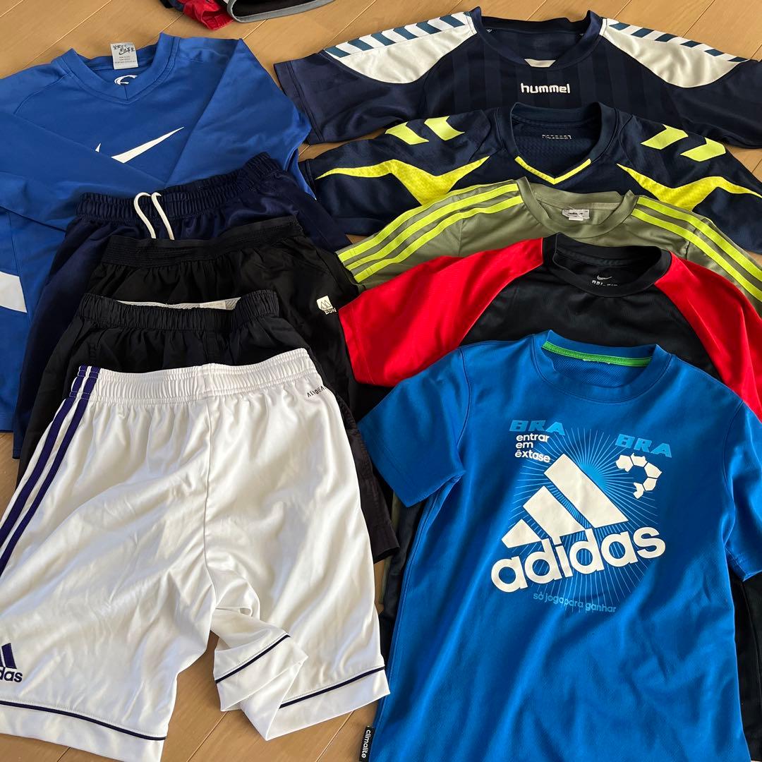 サッカーウェアまとめ売り１５０センチ１６０センチ２２点