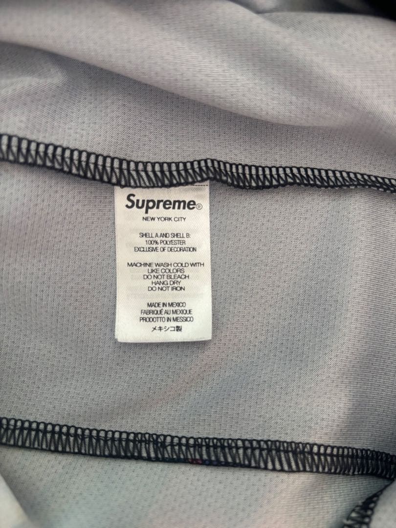 SUPREME サッカーシャツ ブラック