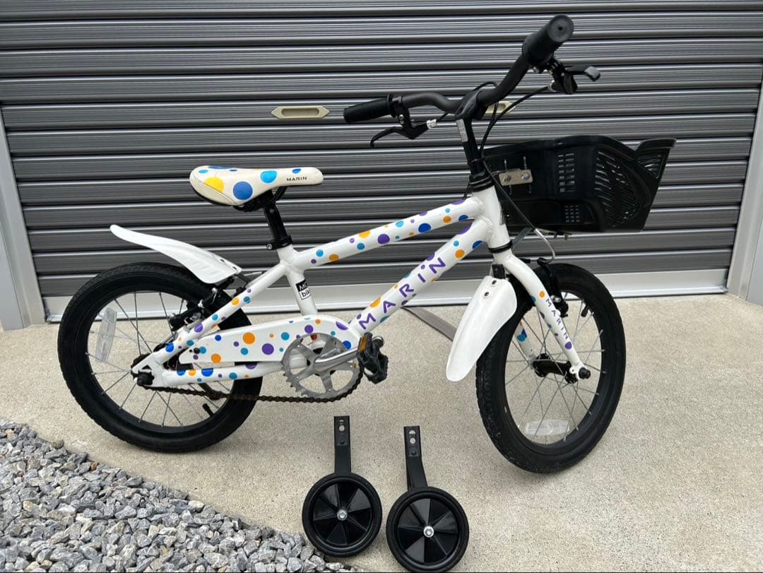 ytsマリン　MARIN 16インチ　子供用自転車　キッズ　車庫保管