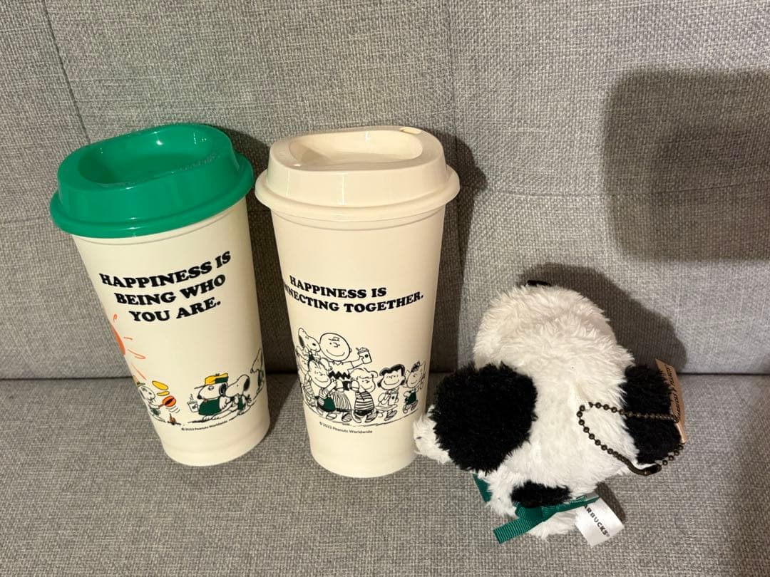 PEANUTS + STARBUCKSリユーザブル&キーホルダー