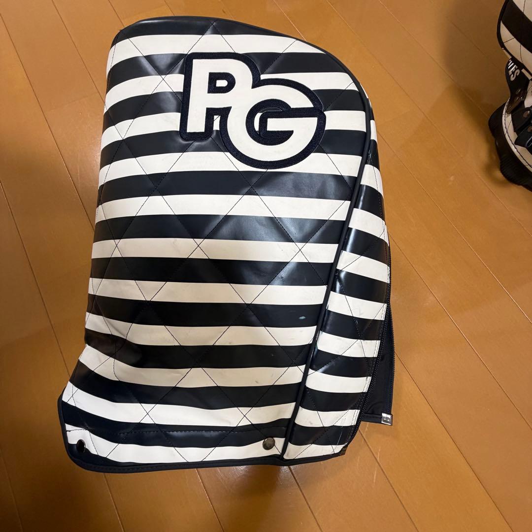 PEARLY GATES ストライプ キャディバッグ