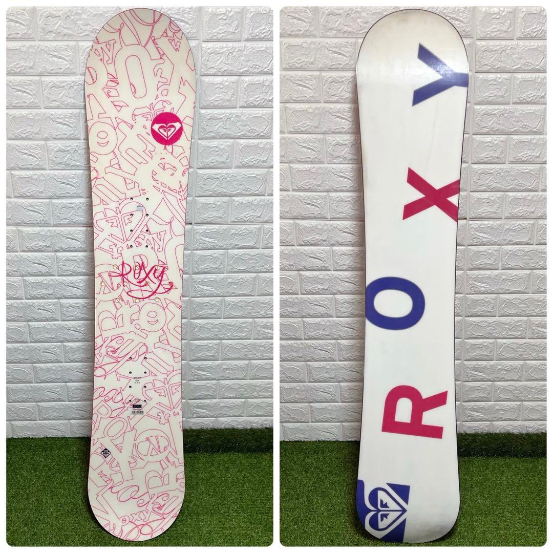 ROXY 可愛い ピンク 総柄 139cm レディース スノーボード板 スノボ