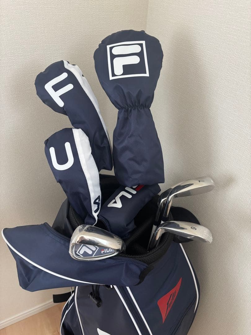 FILA レディースゴルフバッグ&クラブセット（新品未使用）♡美品♡