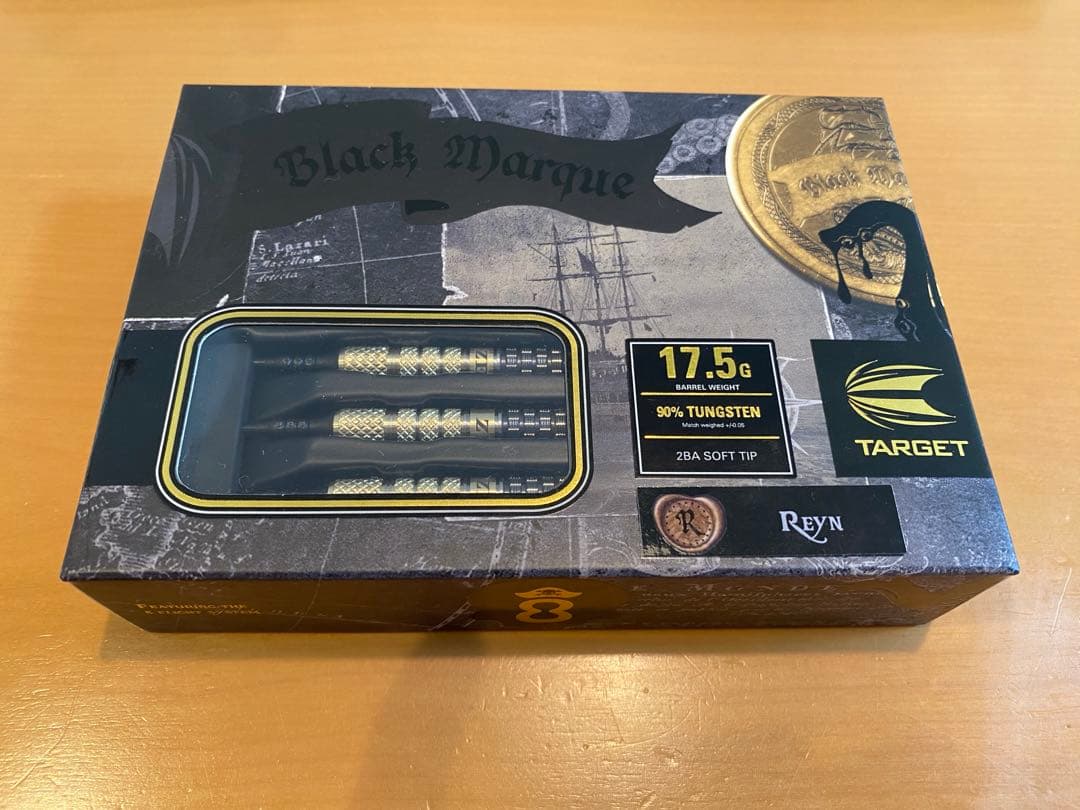 ダーツ BLACK MARQUE REYN 17.5G 2BA Reyn