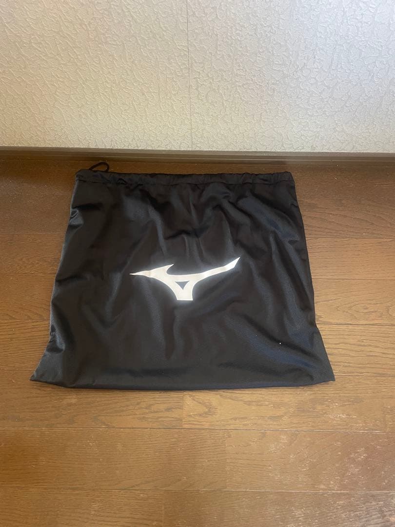 ミズノ　限定　軟式用キャッチャーヘルメットつば付き　メタリックレッド　サイズO